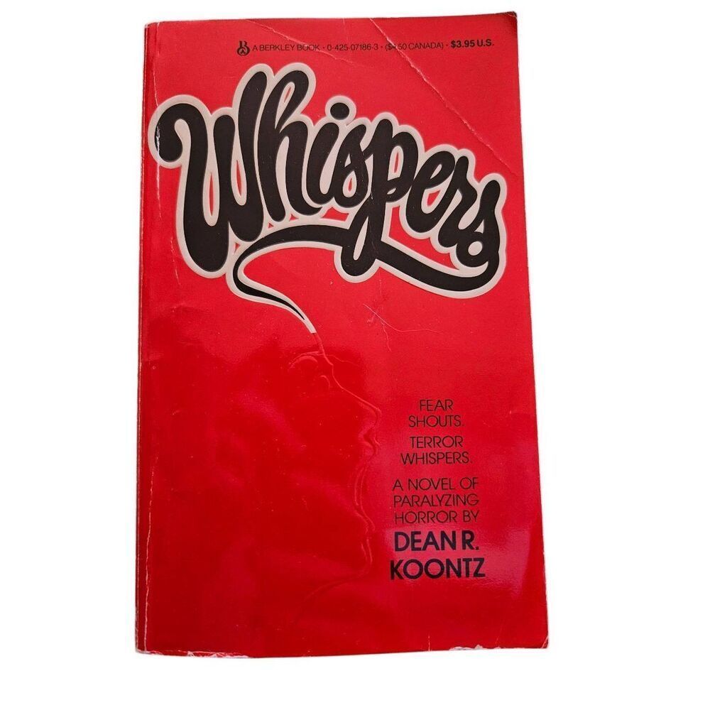 Whispers by Dean R. Koontz - Berkley novel - isbn 0425071863